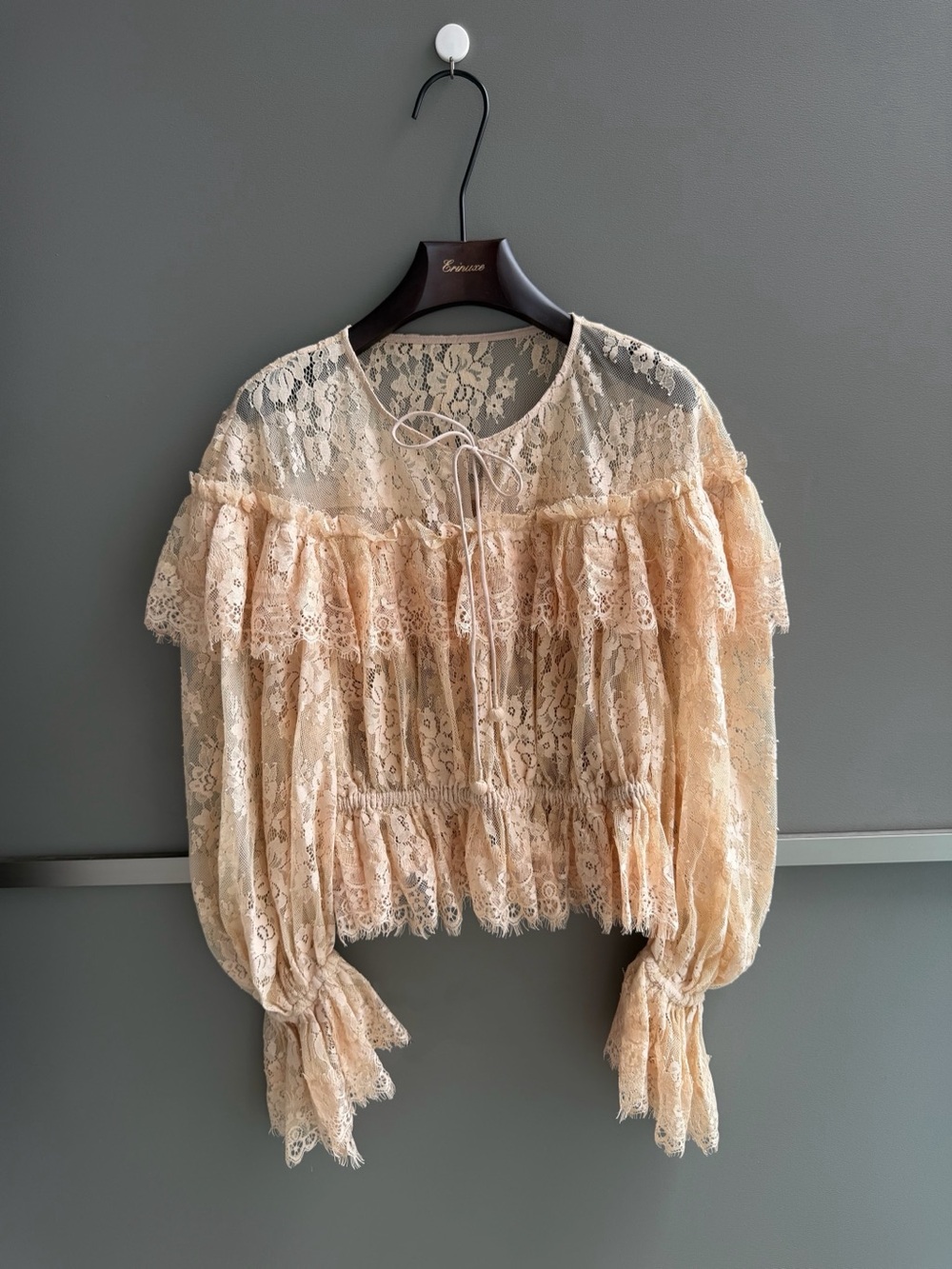 NWOT Sea New York Sharleen Top in Khaki, Size XS/S/M/L
